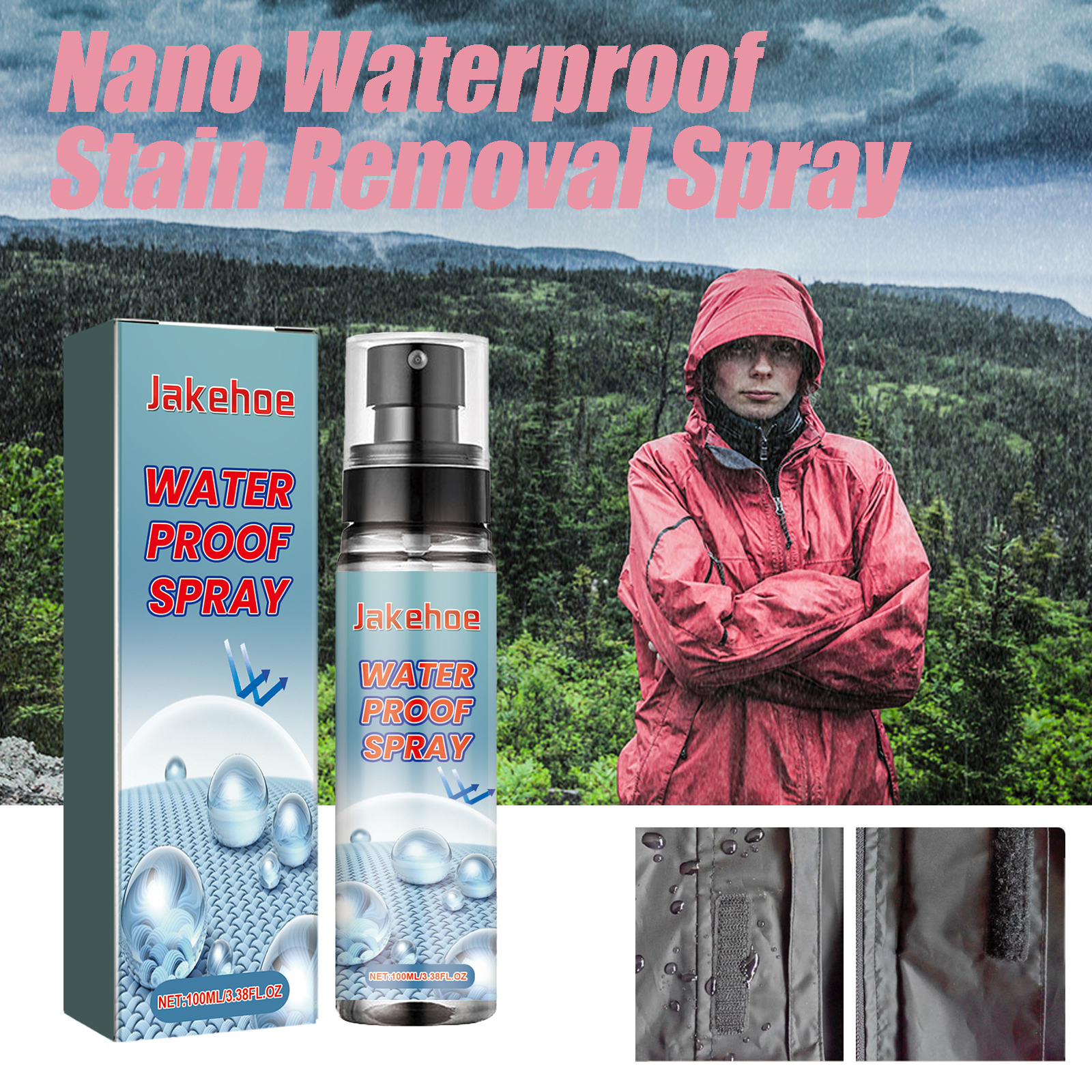 Sneaker Protector Spray - Nano Waterproof Stain Removal Spray Rainy