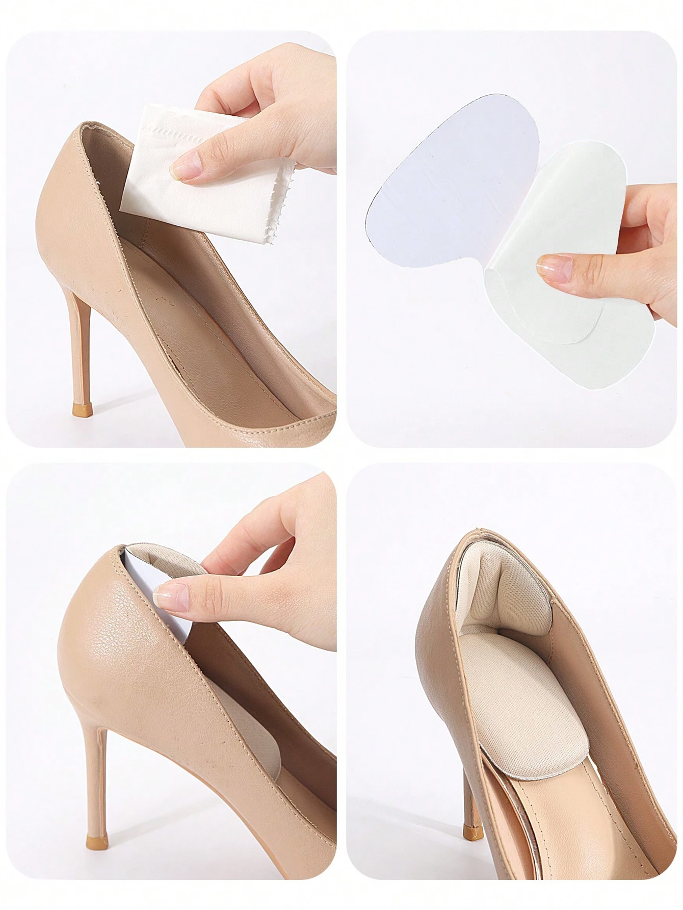 Heel Liner Grip - 1 Pair & 2 Pairs Heel