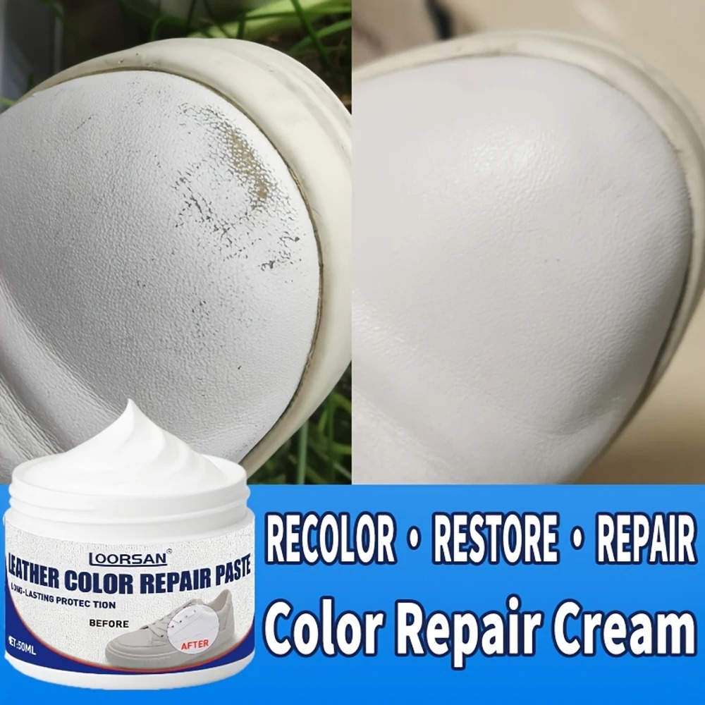 KJM White Leather Repair Cream - Sneaker Care Spray review and price