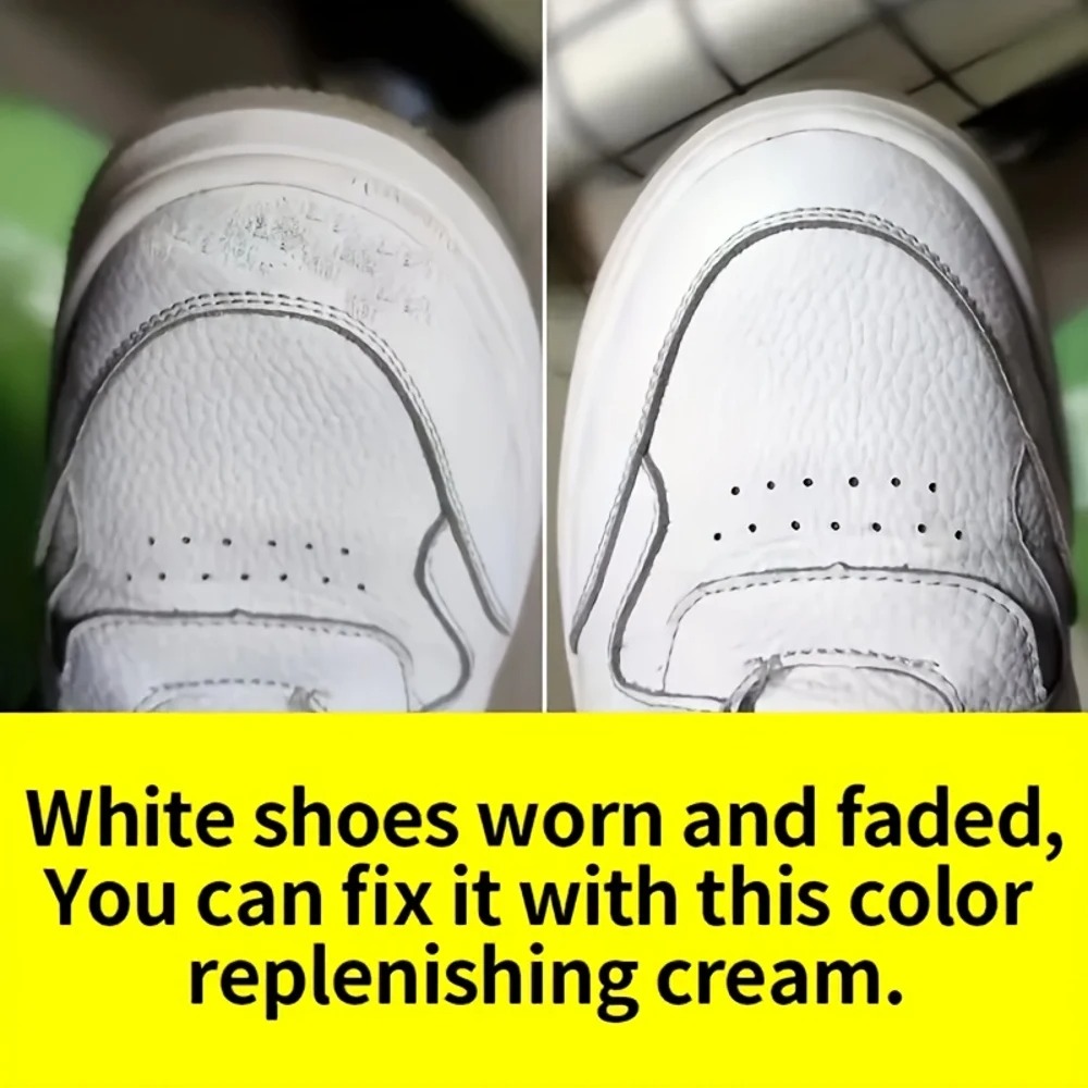 KJM White Leather Repair Cream - Sneaker Care Spray review and price
