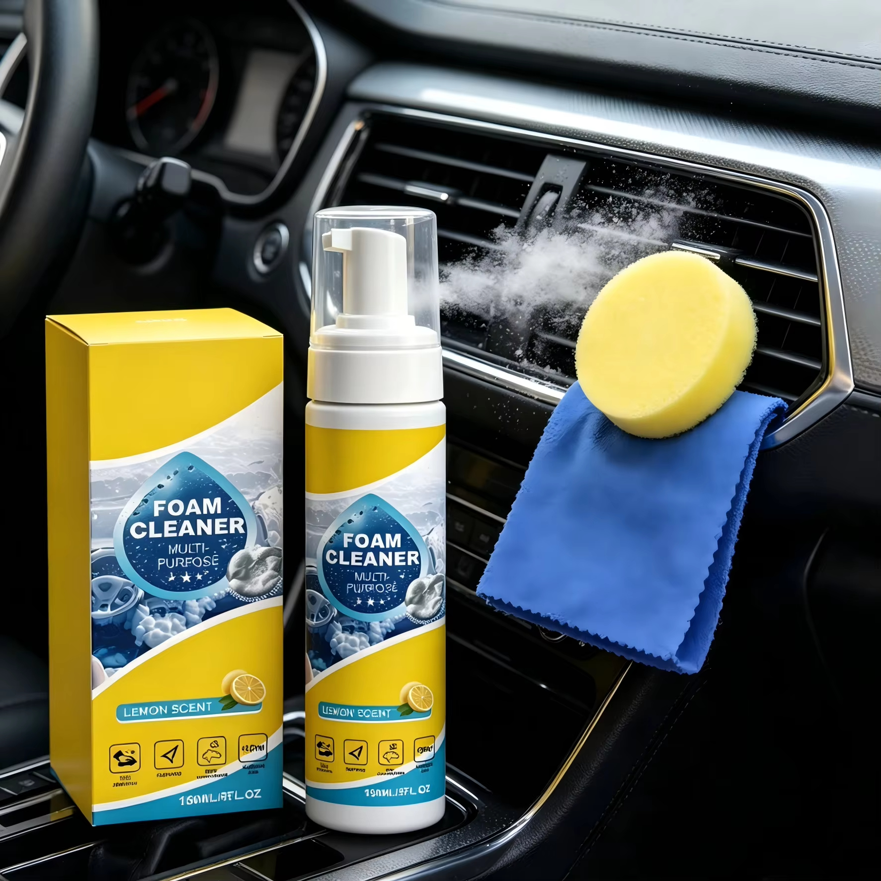 Multi-Purpose Foam Car Interio - Sneaker Care Spray review and price
