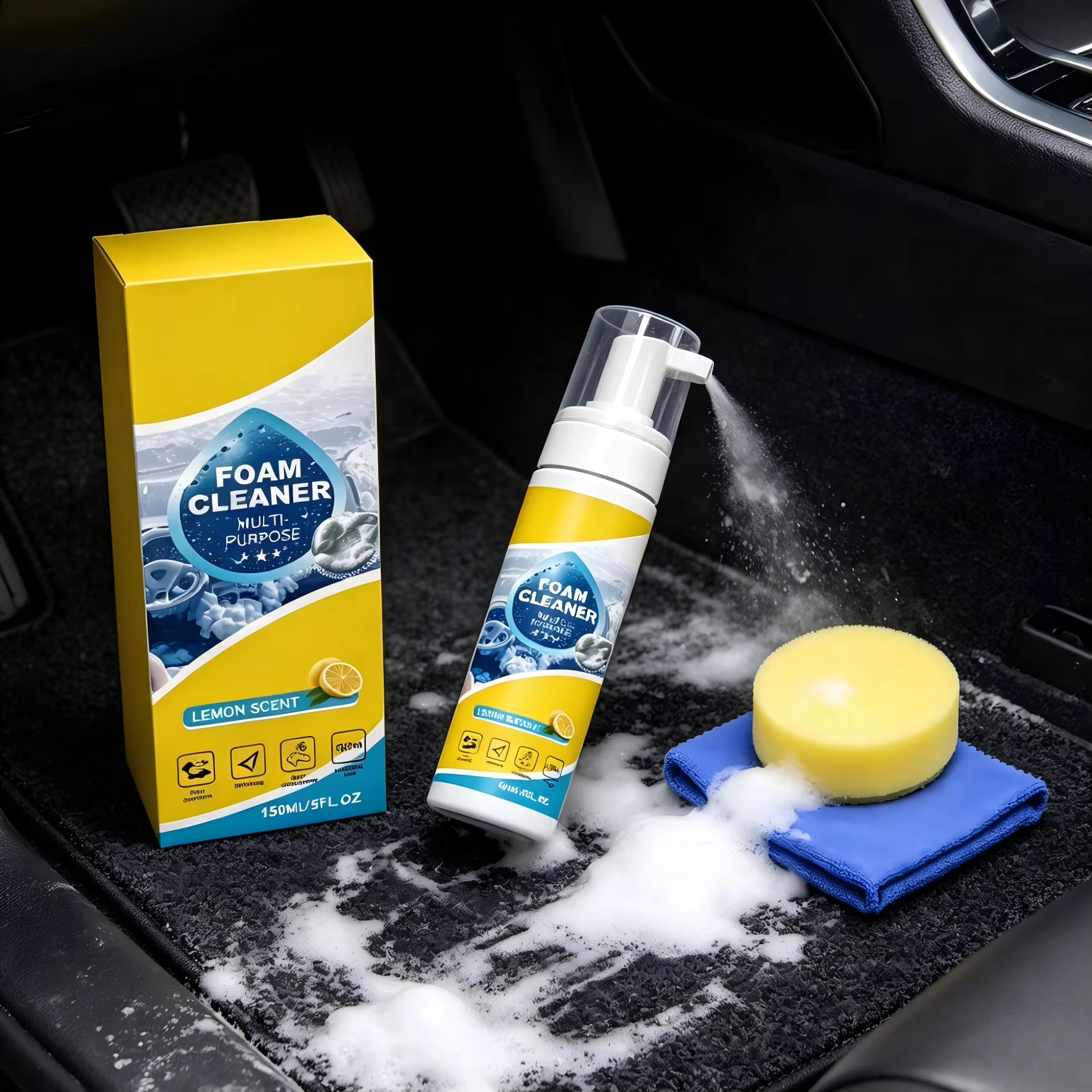 Multi-Purpose Foam Car Interio - Sneaker Care Spray review and price