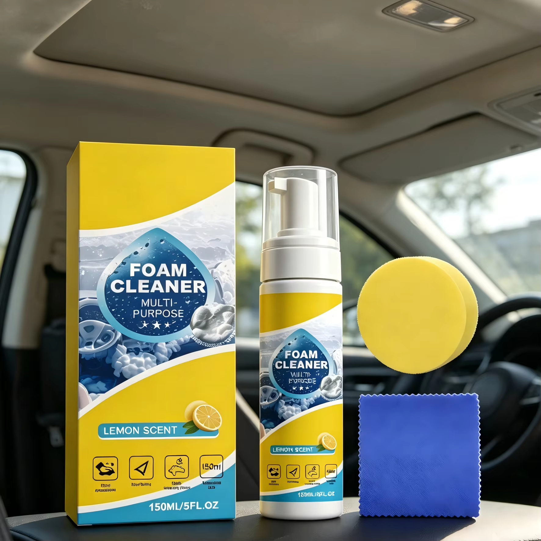 Multi-Purpose Foam Car Interio - Sneaker Care Spray review and price
