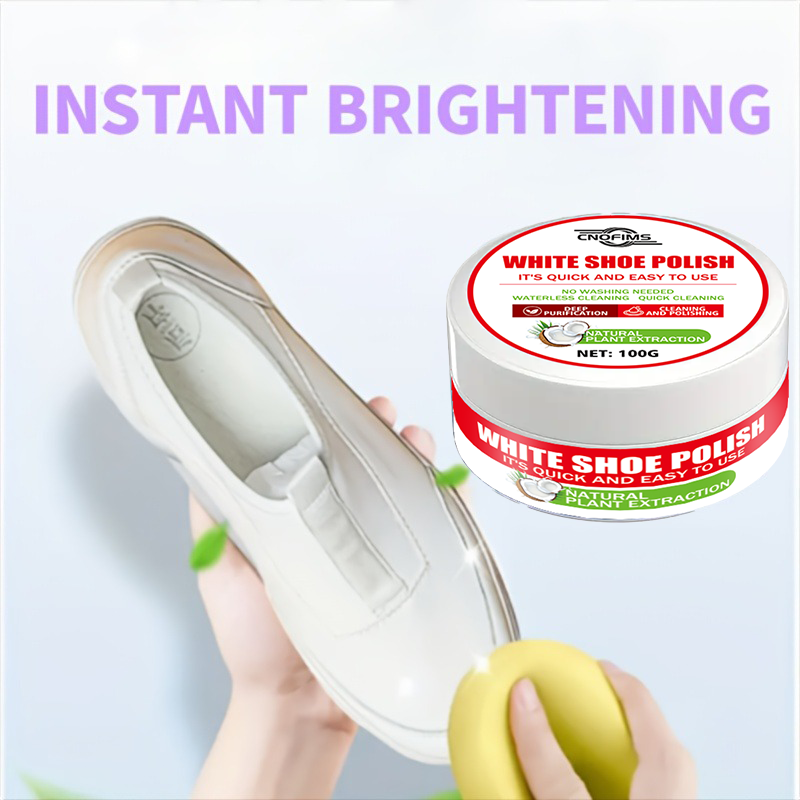 White shoe polish cream with s - Sneaker Care White review and price