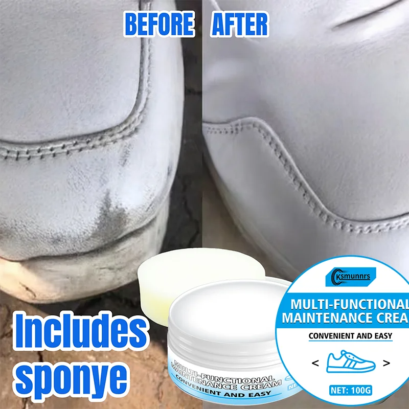 White shoe polish cream with s - Sneaker Care White review and price