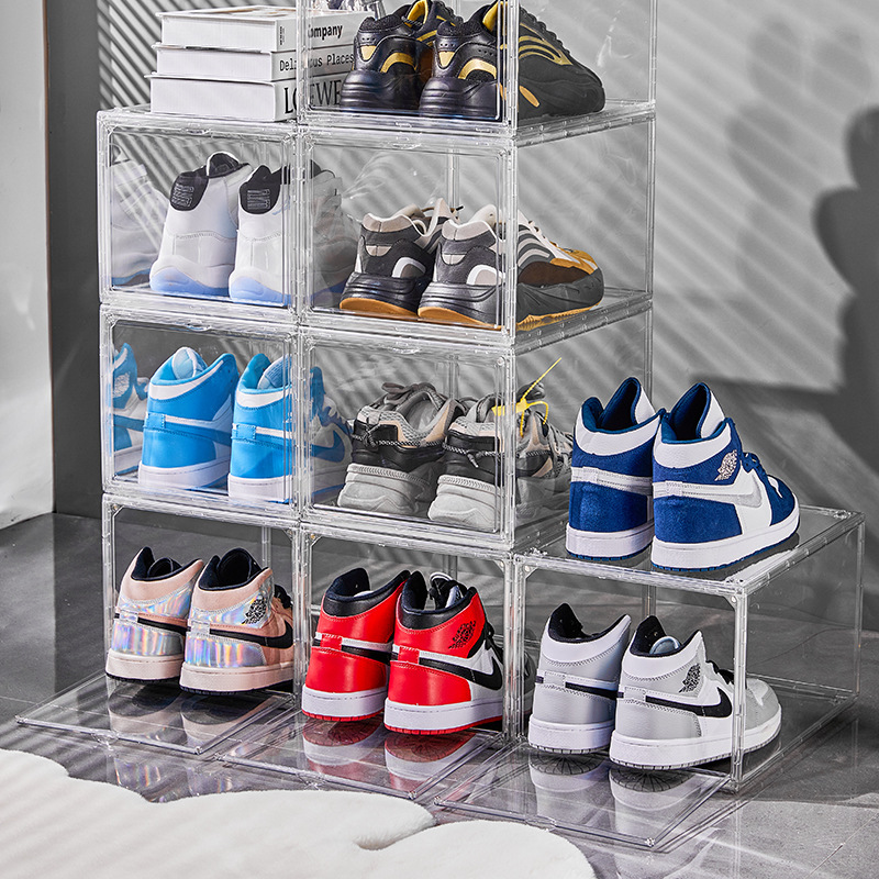 Fully Transparent AJ Shoe Box  - Shoe Box Display review and price