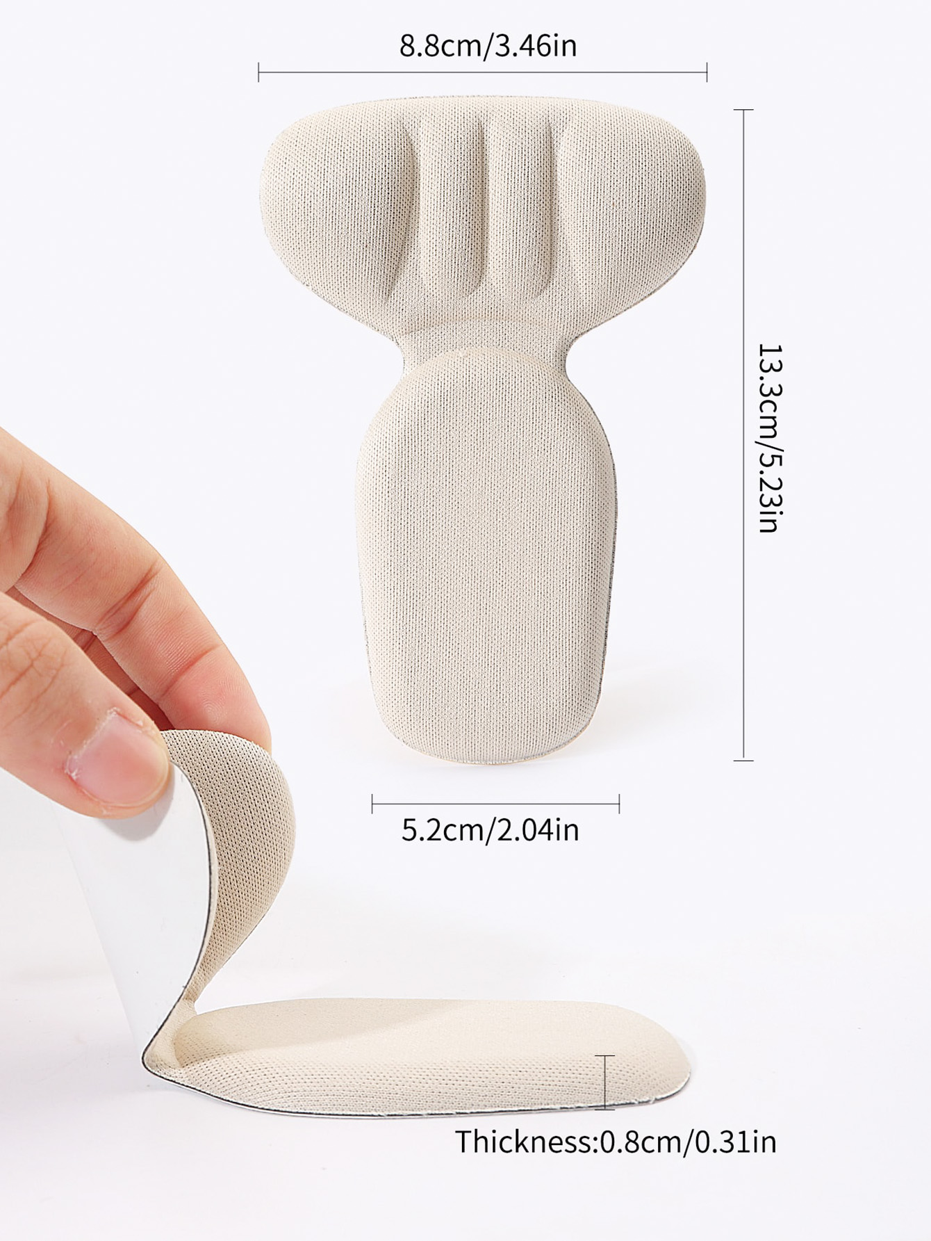 2 Pairs Heel Grip Cushion Line - Heel Liner Grip review and price
