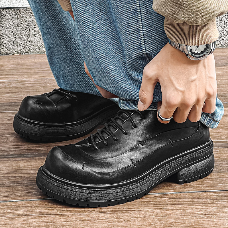 Men's Brown Leather Shoes Men' - Sneaker Career review and price