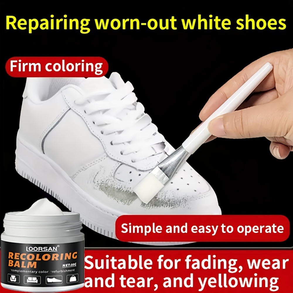 LOORSAN New White Shoe Edge Re - Sneaker Care Spray review and price