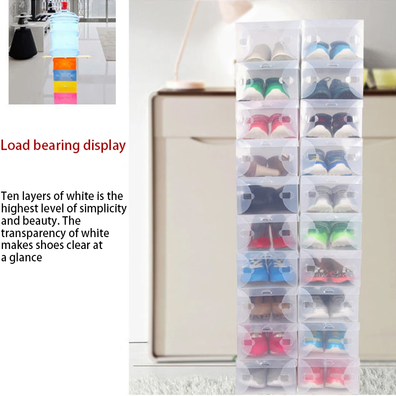 12 Piece Transparent Shoe Box  - Shoe Box Display review and price
