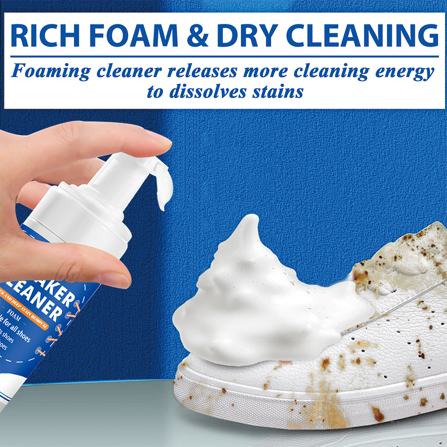 100ml White Shoe Cleaner No-wa - Sneaker Care White review and price