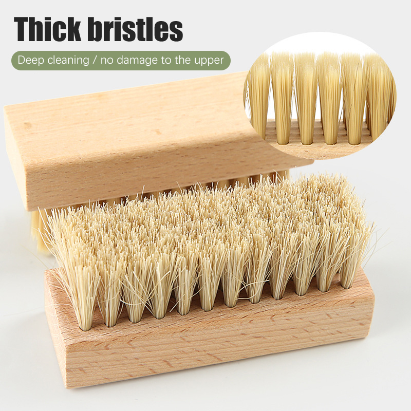 1PC Pig Bristles Shoe Brush Fo - Sneaker Cleaning Kit review and price