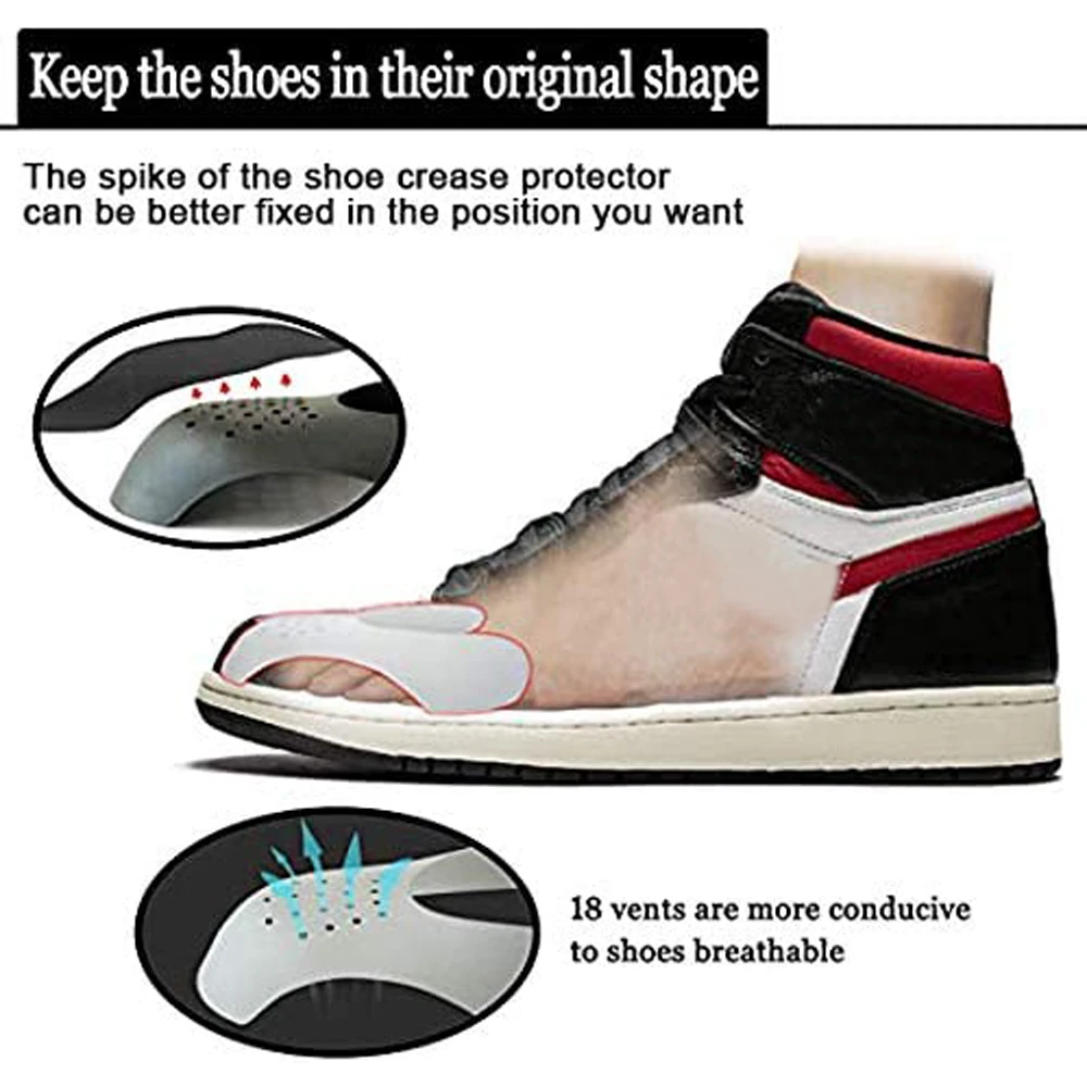 20Pcs Sneakers Anti Crease Pro - Crease Protector Toe review and price