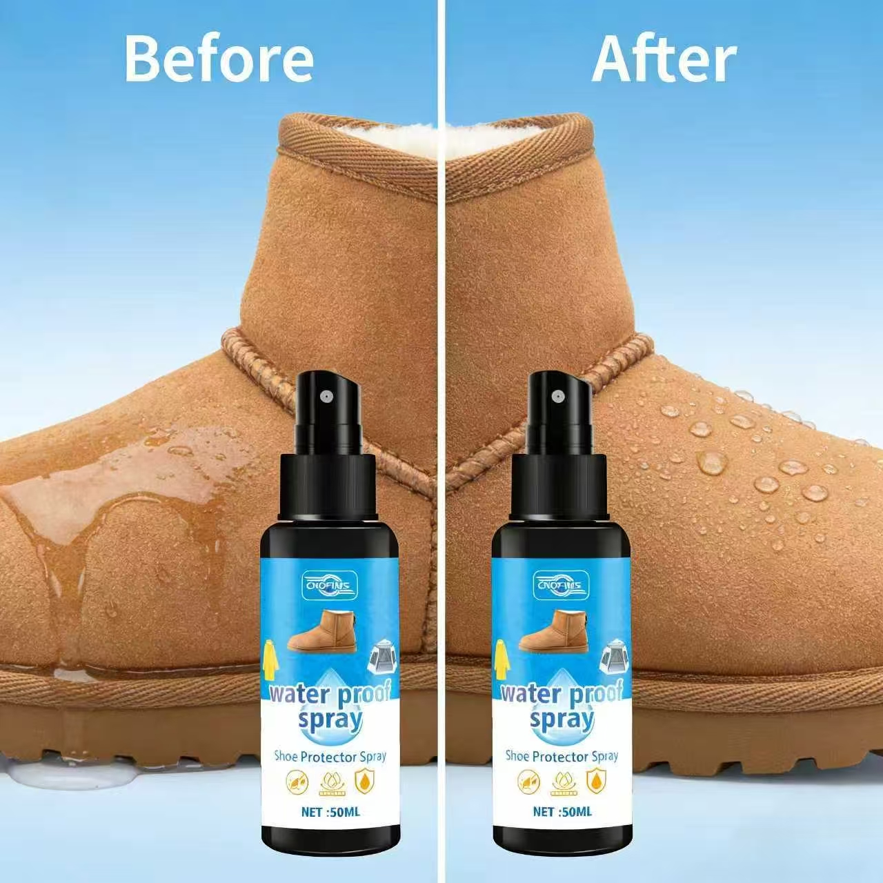 50ML Waterproof Shoe Protector - Sneaker Protector Spray review and price