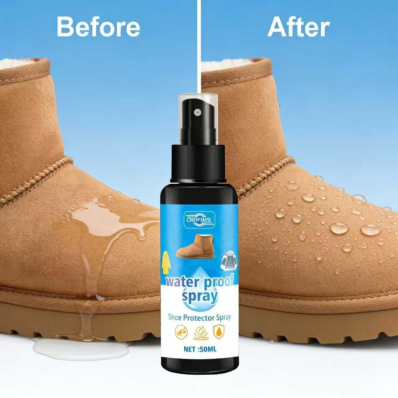 50ML Waterproof Shoe Protector - Sneaker Protector Spray review and price