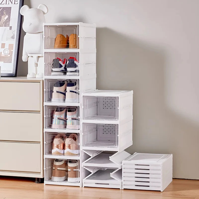 6 Layers Foldable Transparent  - Shoe Box Display review and price