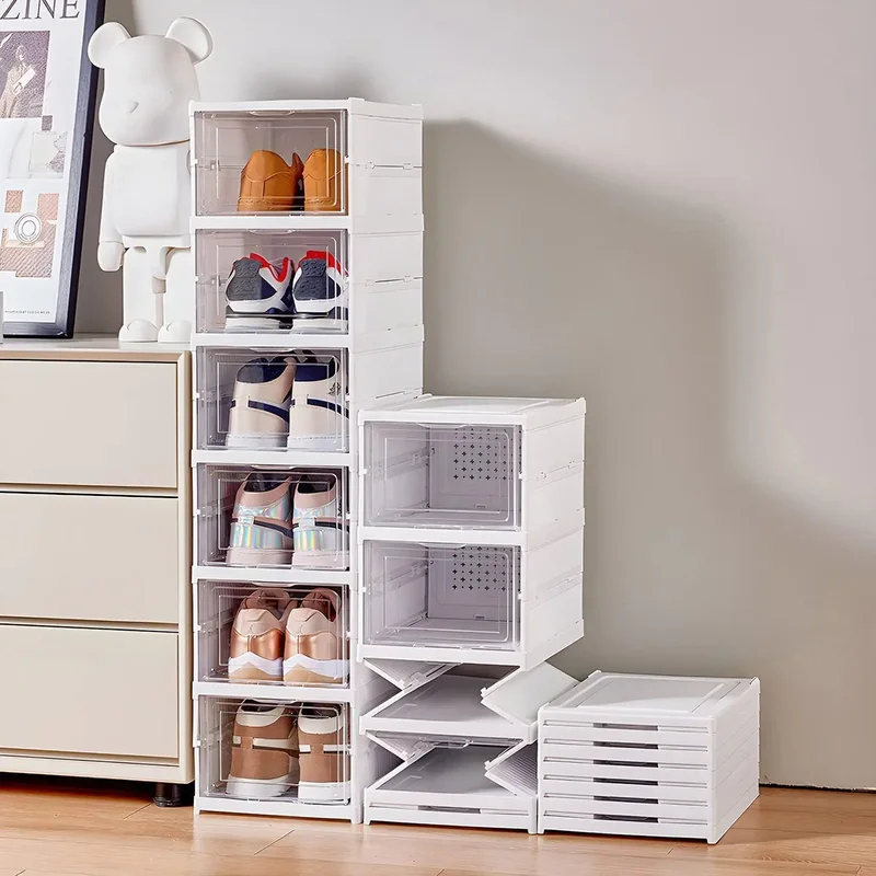 3 Layers Foldable Transparent  - Shoe Box Display review and price