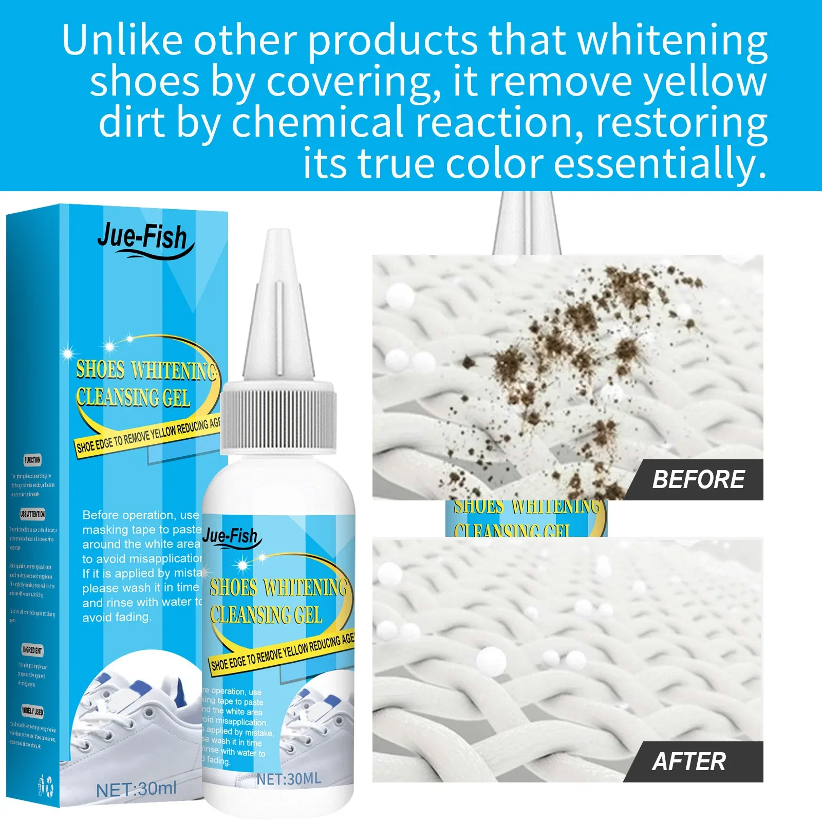 White Shoes Cleaning Gel Stain - Sneaker Cleaning Kit review and price