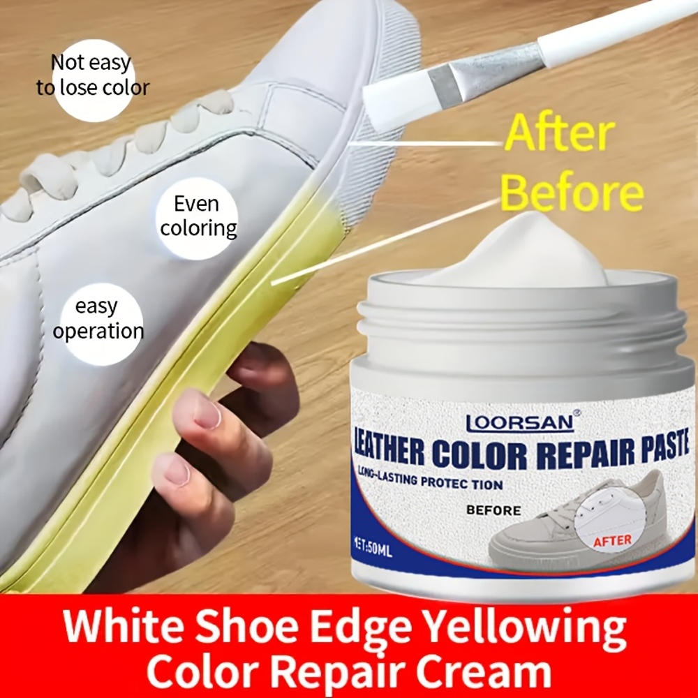 White Leather Repair Kit - Eas - Sneaker Care Spray review and price