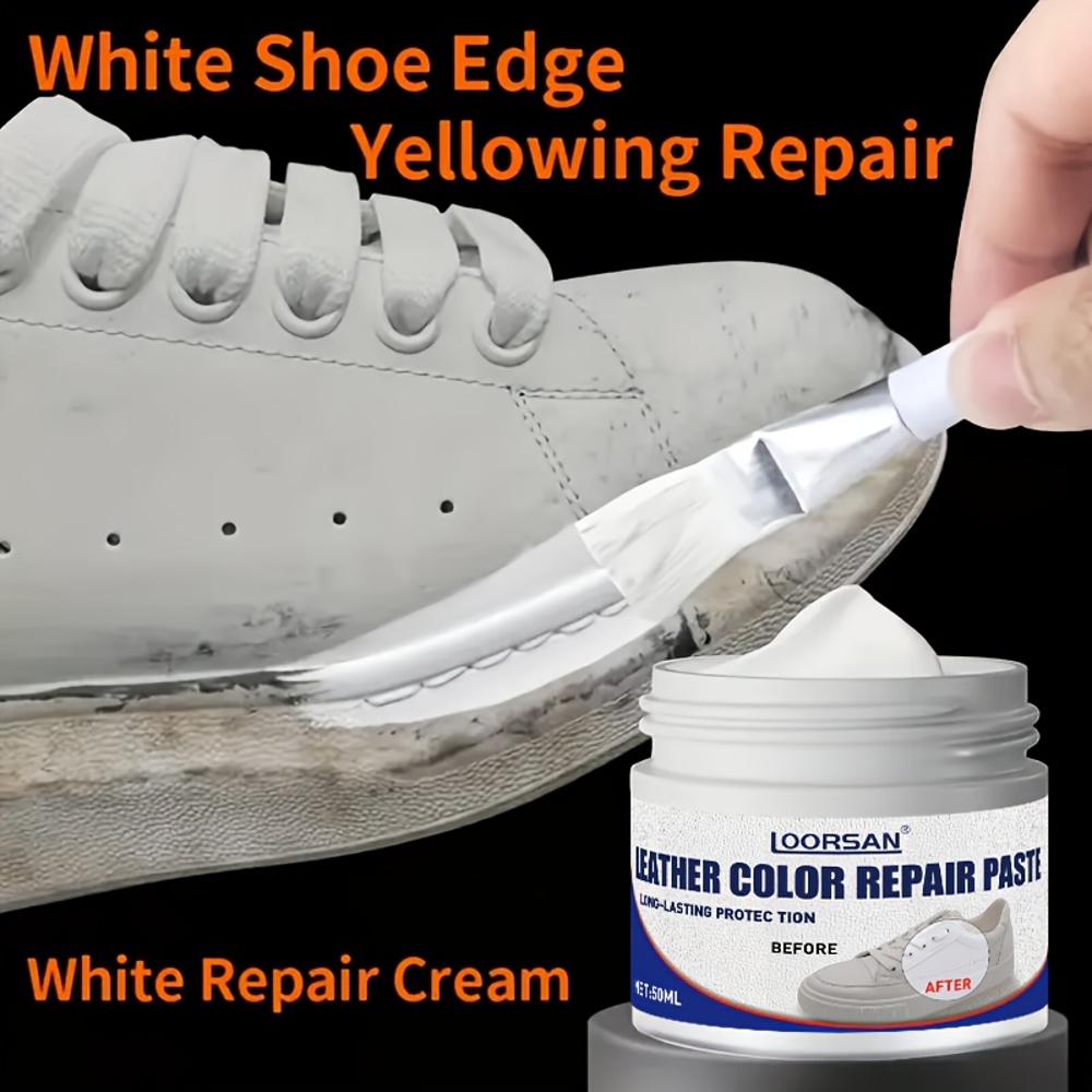 White Leather Repair Kit - Eas - Sneaker Care Spray review and price