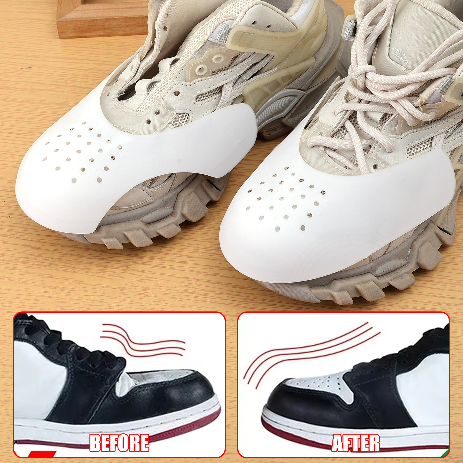 Breathable Protector Shoe Head - Crease Protector Toe review and price