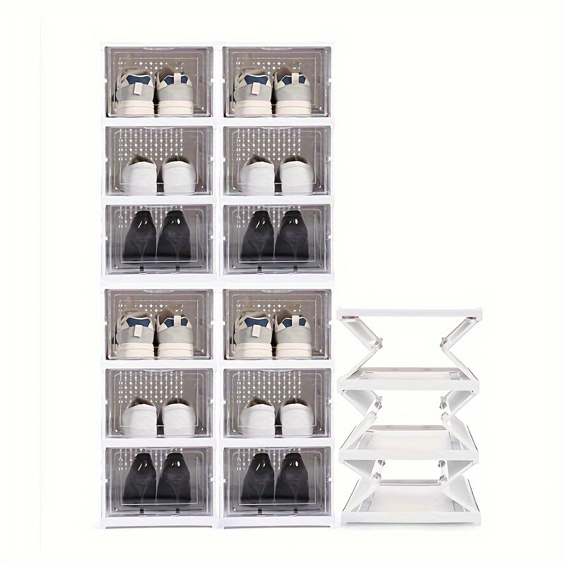 Dust Proof Stackable 6 Layer T - Shoe Box Display review and price