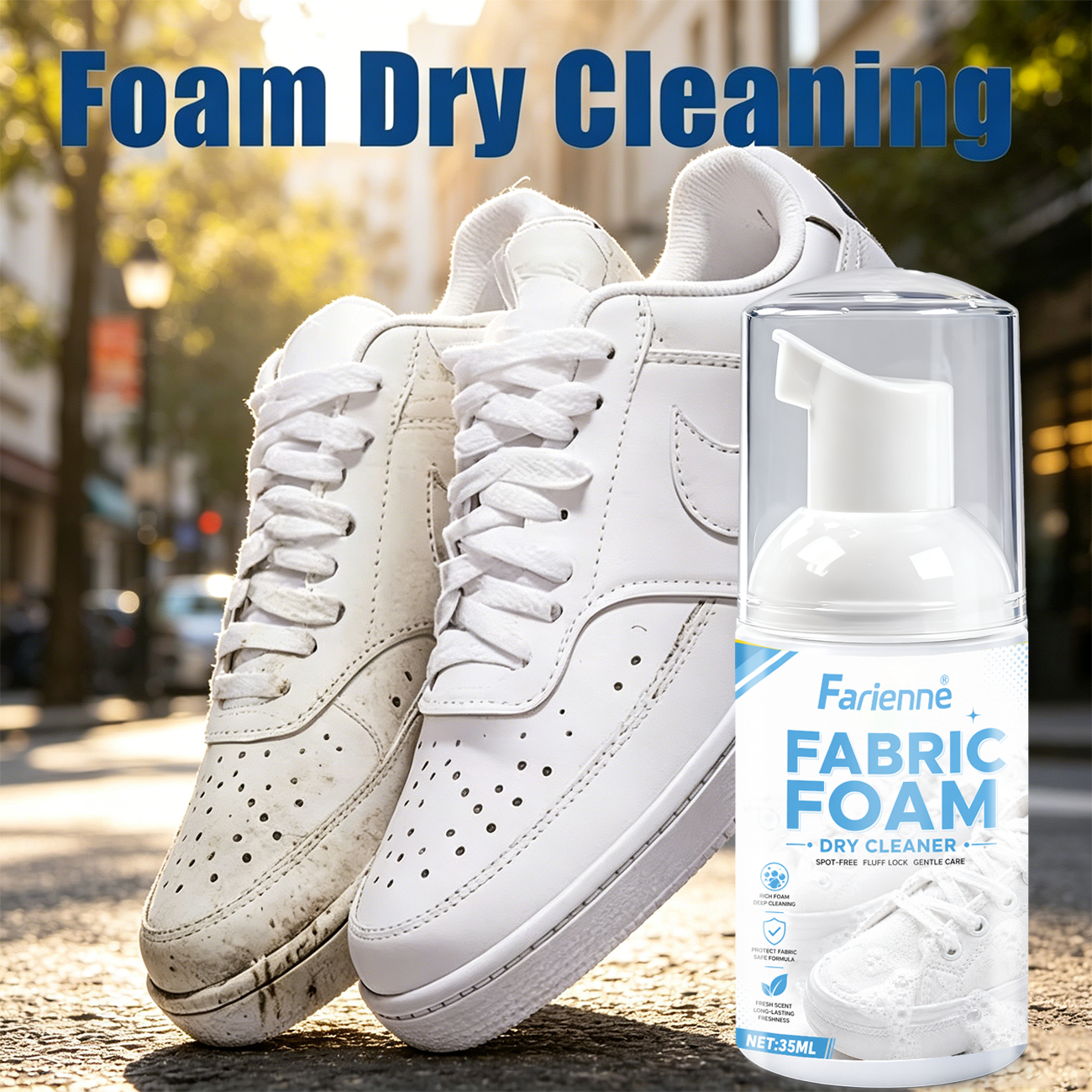 Farienne Fabric Foam Dry Clean - Sneaker Care Spray review and price