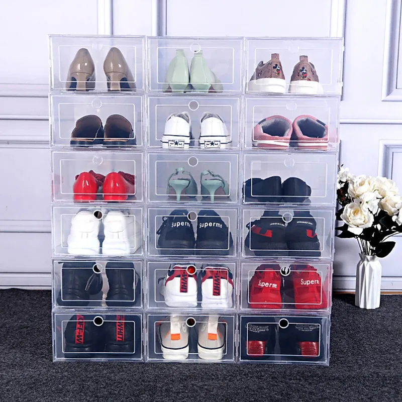 6 Pack Transparent Shoe Boxes, - Shoe Box Display review and price