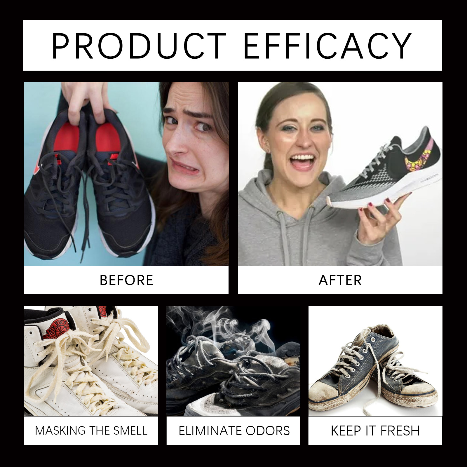Shoe Deodorizer Capsules Sneak - Sneaker Protector Spray review and price