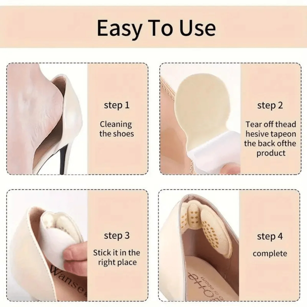 6 pcs Heel Grips Liner Cushion - Heel Liner Grip review and price