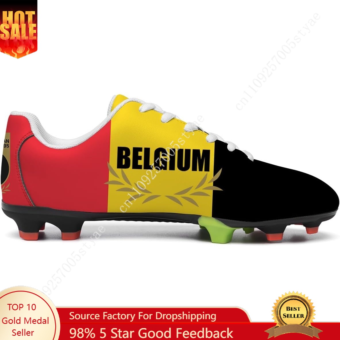 Belgium Flag Soccer Shoes Men  - Sneaker Career review and price